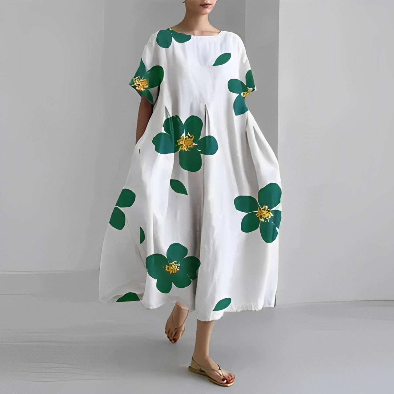 Vanessa – Loose Printed Dress - Image 2