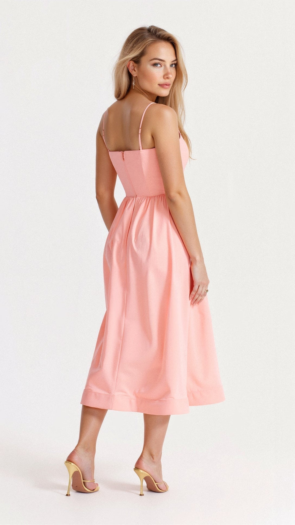 Carina – Elegant Sleeveless Summer Dress - Image 2