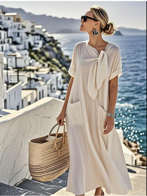 Helga – Women Casual Summer Dress - Image 3