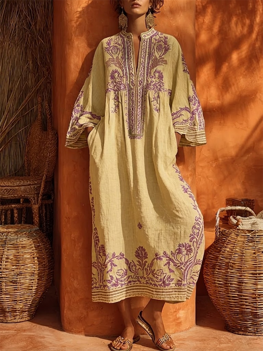 Marlies – Bohemian Floral Summer Dress - Image 6