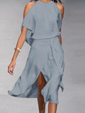 Grace – Women Elegant Halter Neck Dress - Image 1
