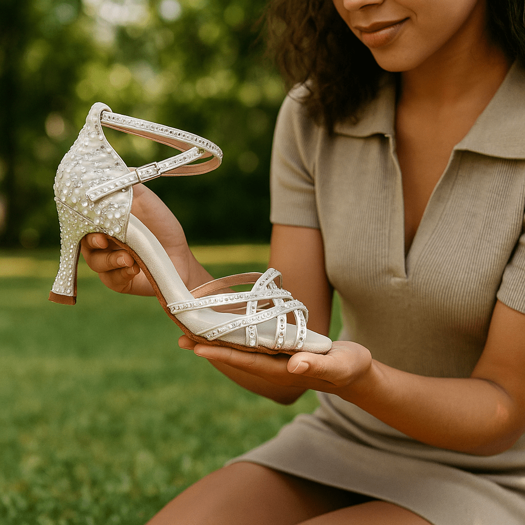 Christa – Elegant High Heel Dance Shoes - Image 6