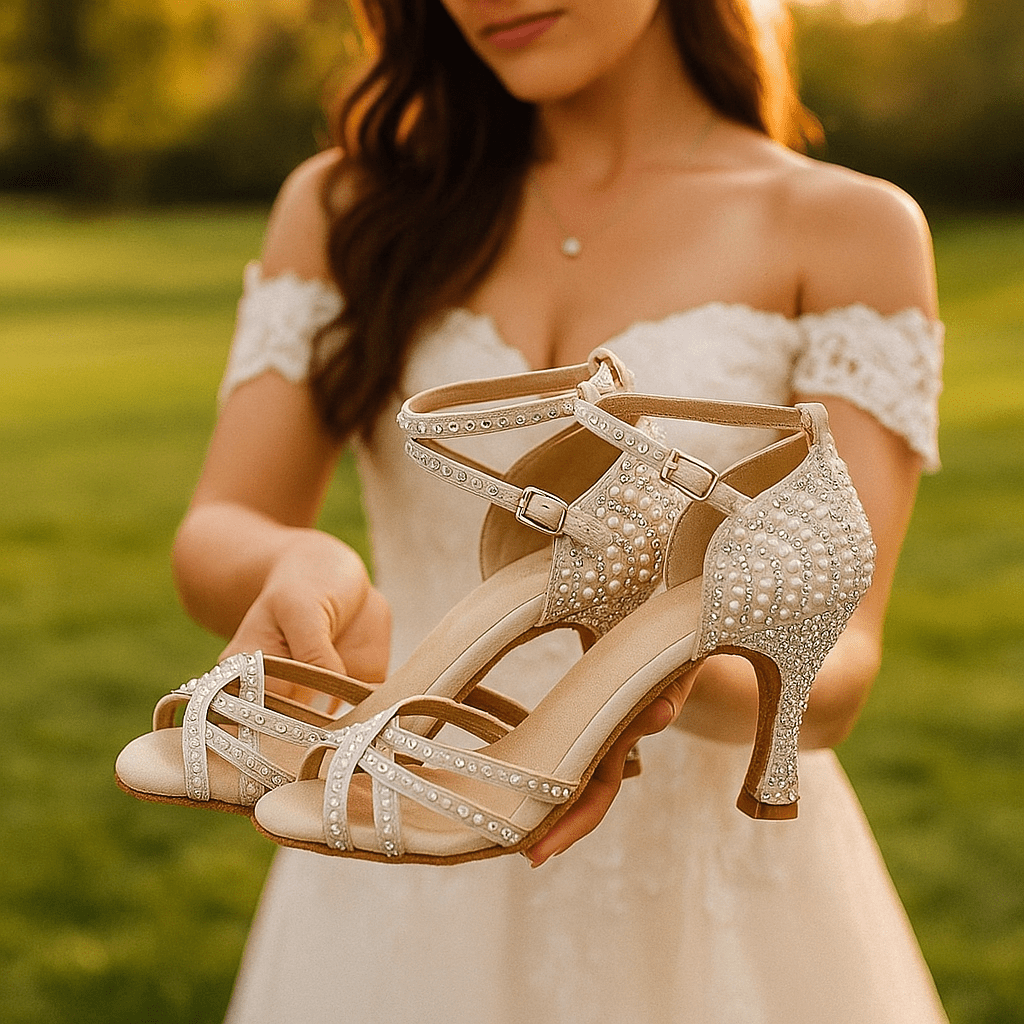 Christa – Elegant High Heel Dance Shoes - Image 1