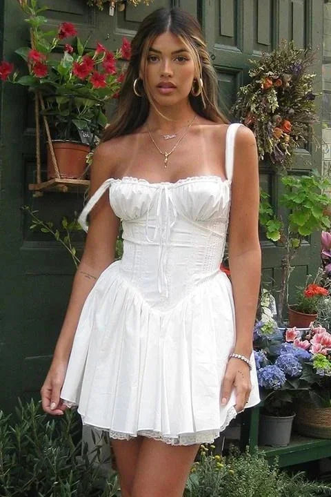 Marie – Short Flared Wedding Guest Dress - Image 10
