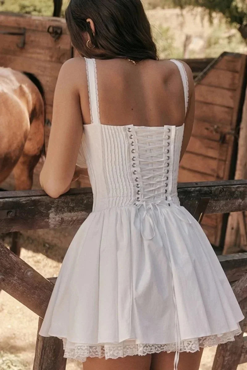 Marie – Short Flared Wedding Guest Dress - Image 11