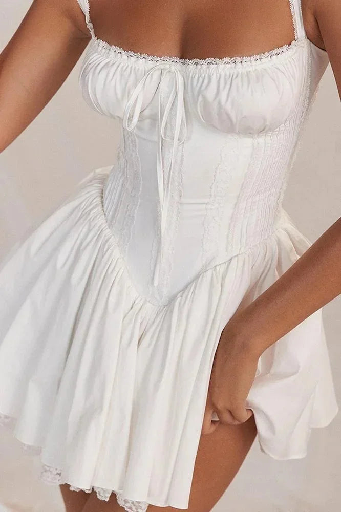 Marie – Short Flared Wedding Guest Dress - Image 13