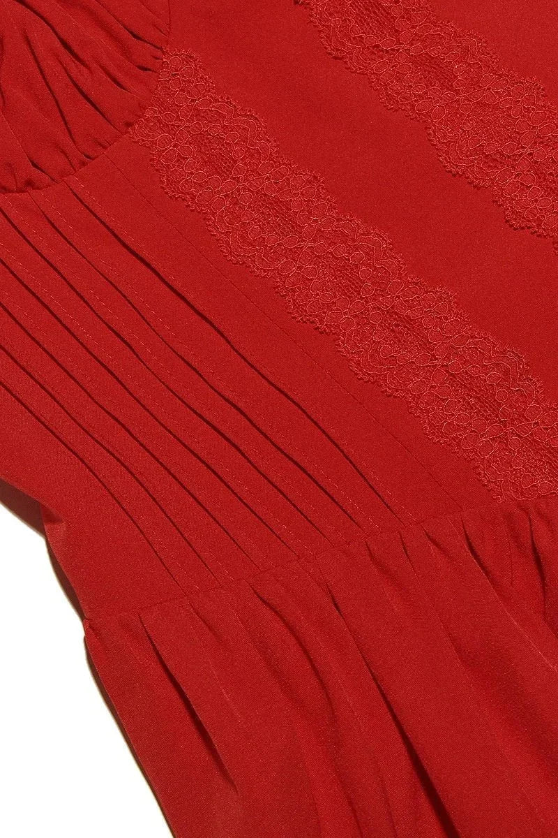 Marie – Short Flared Wedding Guest Dress - Image 6