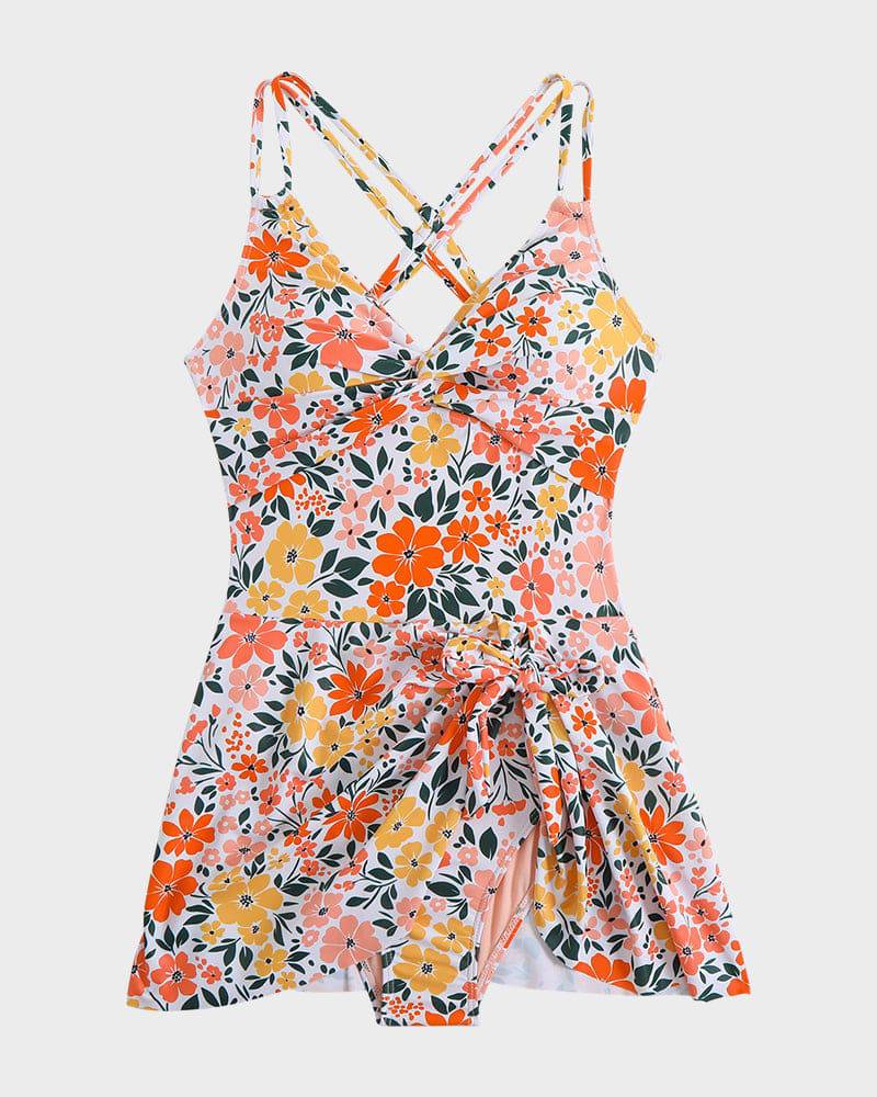 Paula – Women Flattering Swim Dress Swimsuit - Image 24