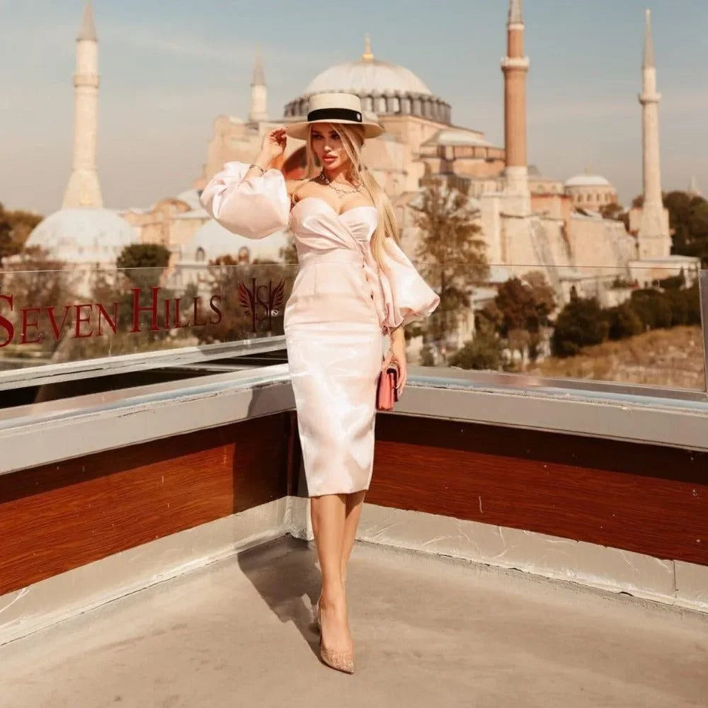 Anna – Elegant Slim Fit Hip Dress - Image 6