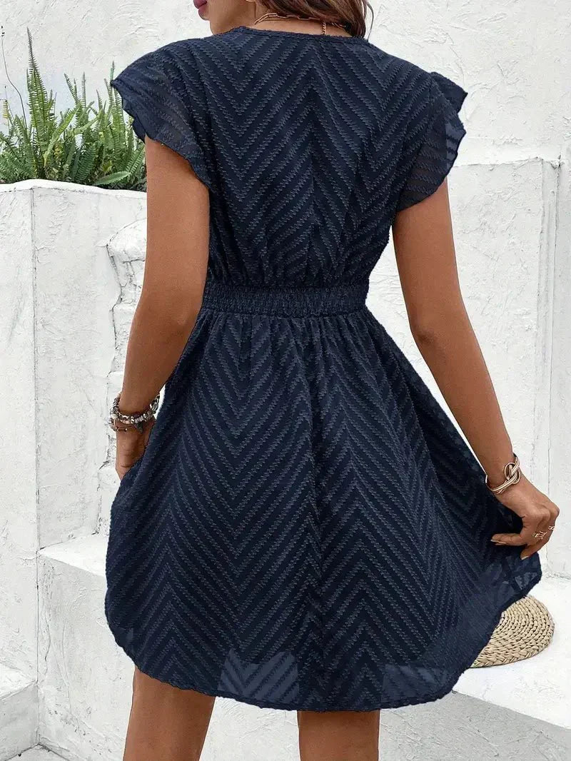 Susanne – Women Sweetheart V Neckline Dress - Image 6