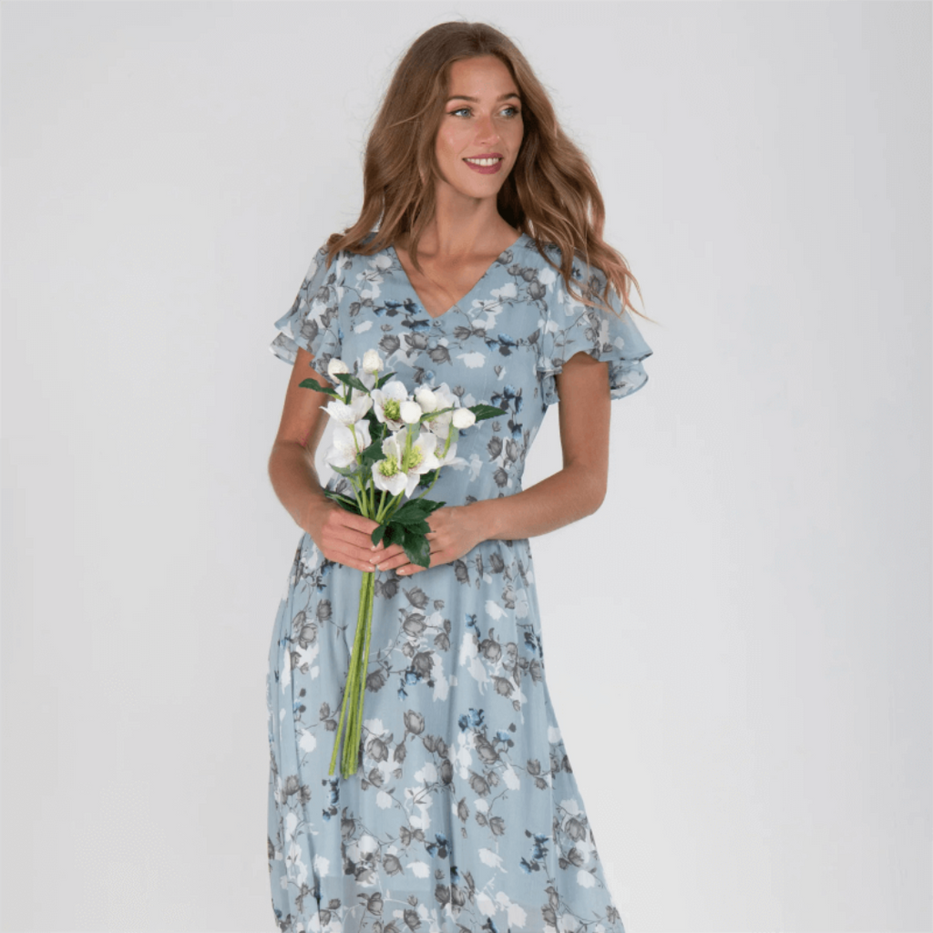 Isla – Women Floral Maxi Dress - Image 6