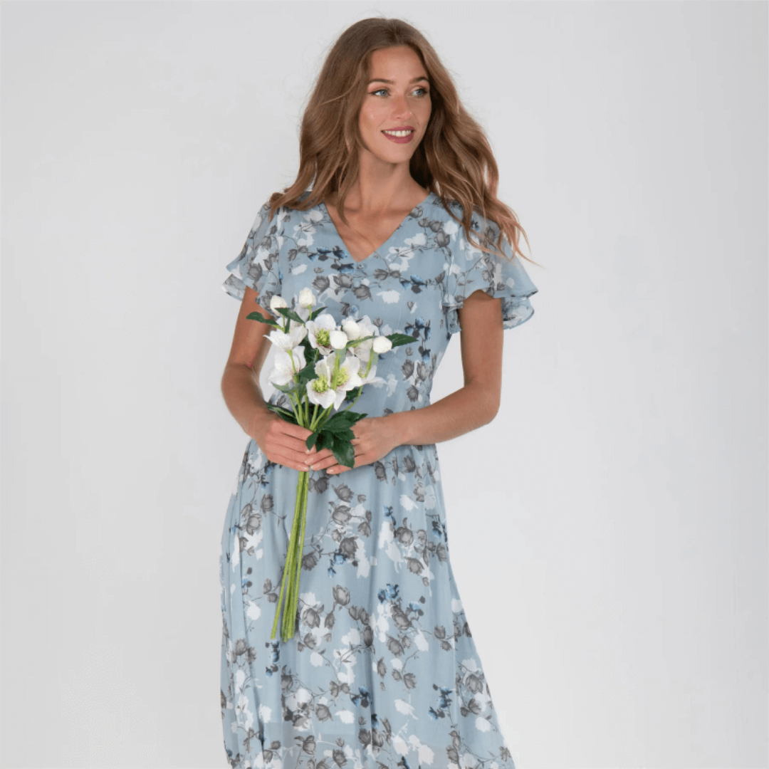 Isla – Women Floral Maxi Dress - Image 6