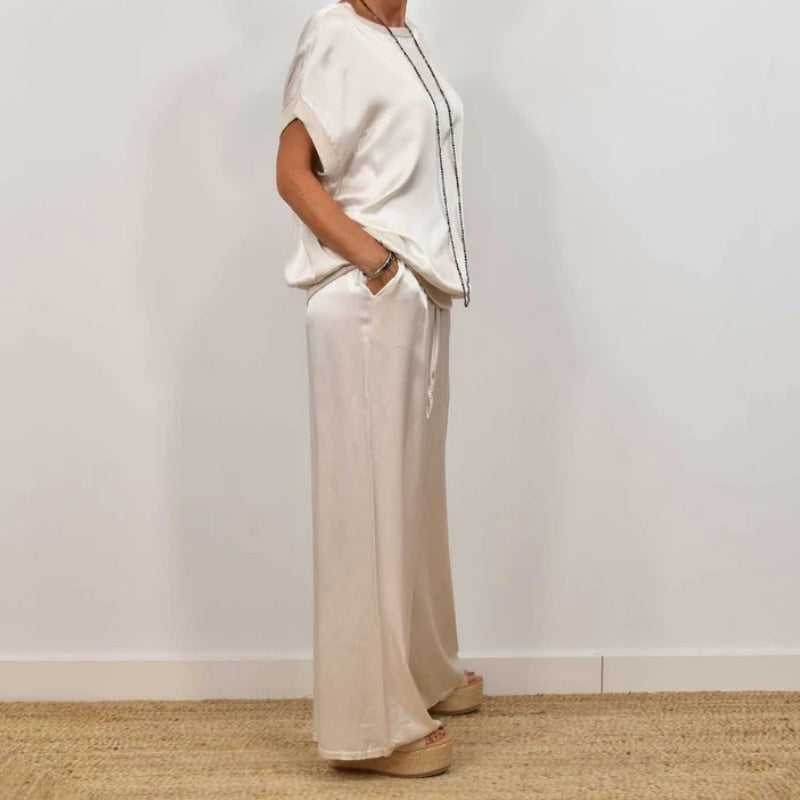 Anja – Women Satin Lounge Set - Image 5