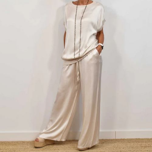 Anja – Women Satin Lounge Set - Image 1