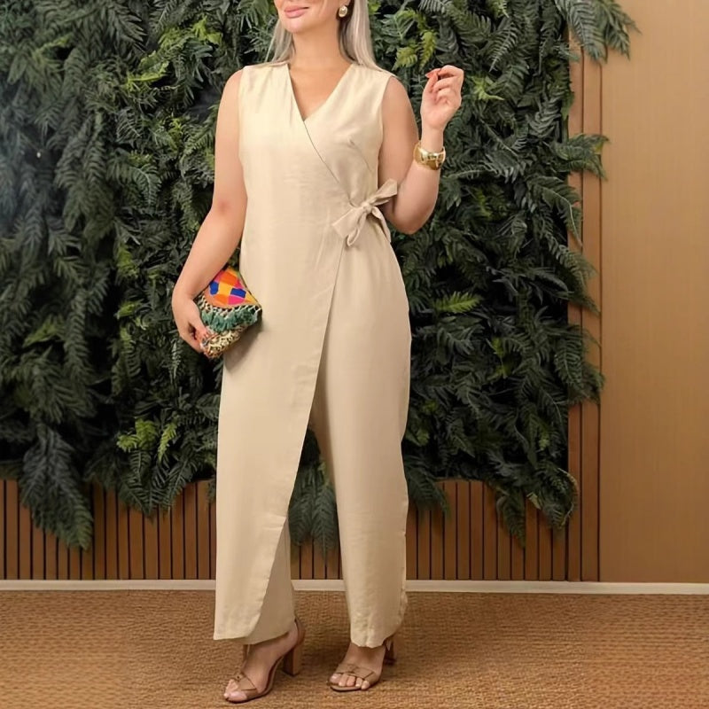 Elegant Wrap Jumpsuit – Effortless Style for Every Occasion - Image 2