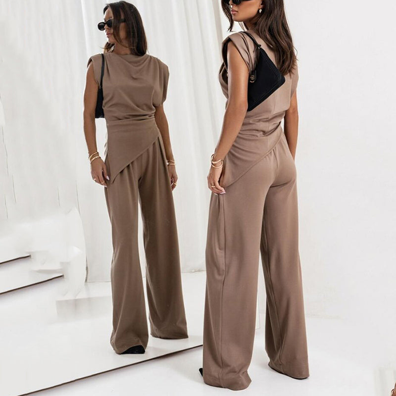 Elvira – Women Stylish Draped Jumpsuit - Image 12