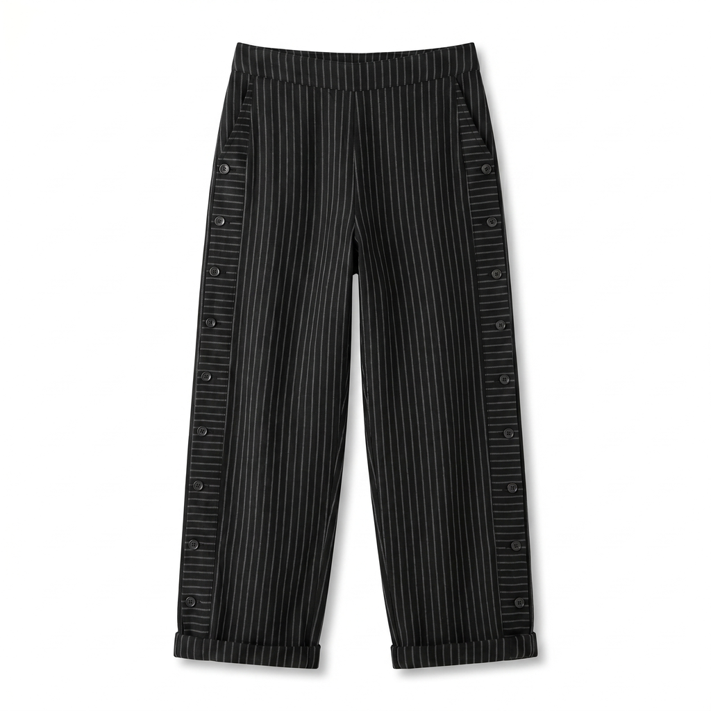 Sophia – Striped Lightweight Trousers - Image 9