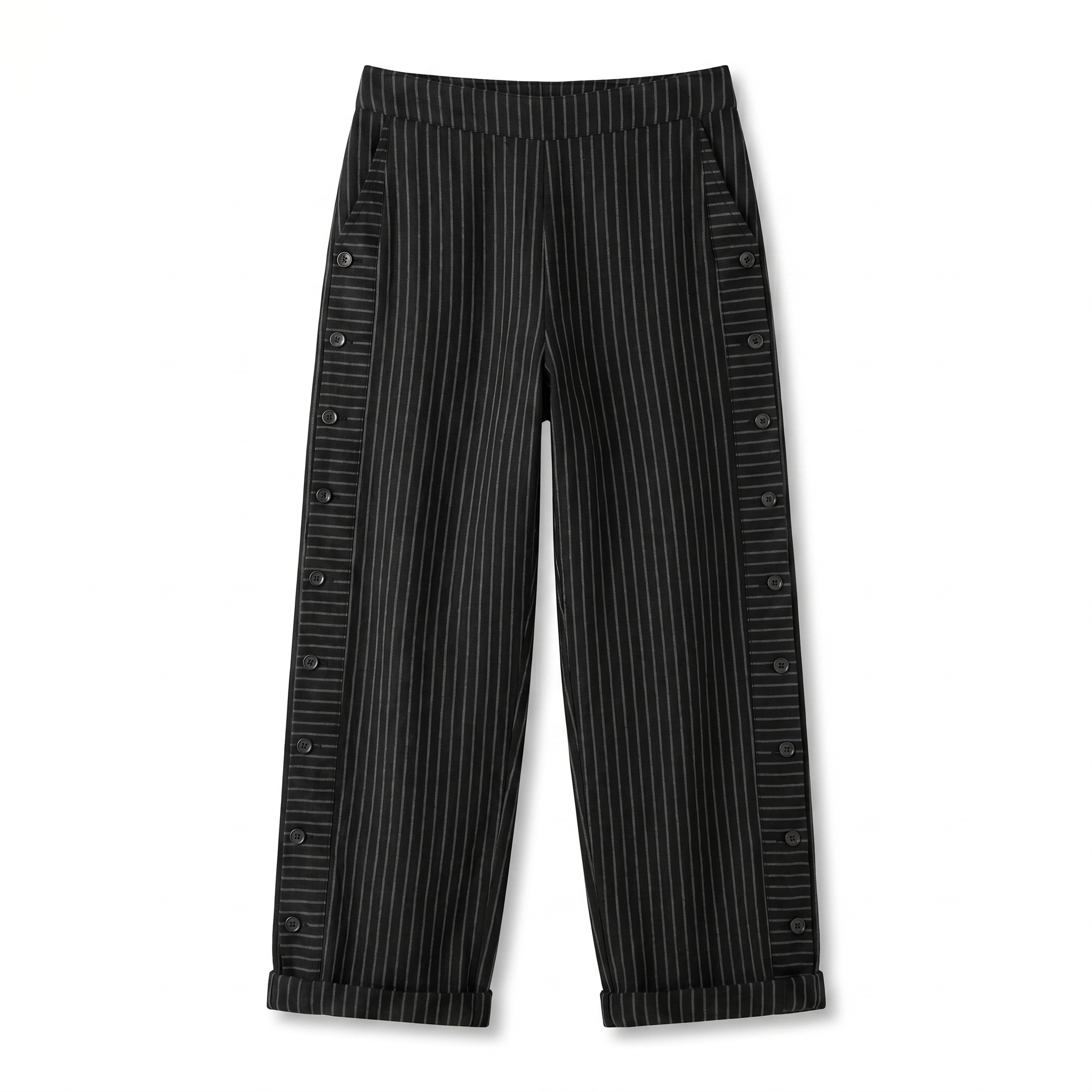 Sophia – Striped Lightweight Trousers - Image 9