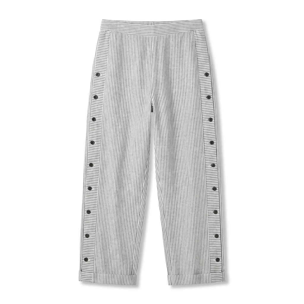 Sophia – Striped Lightweight Trousers - Image 8