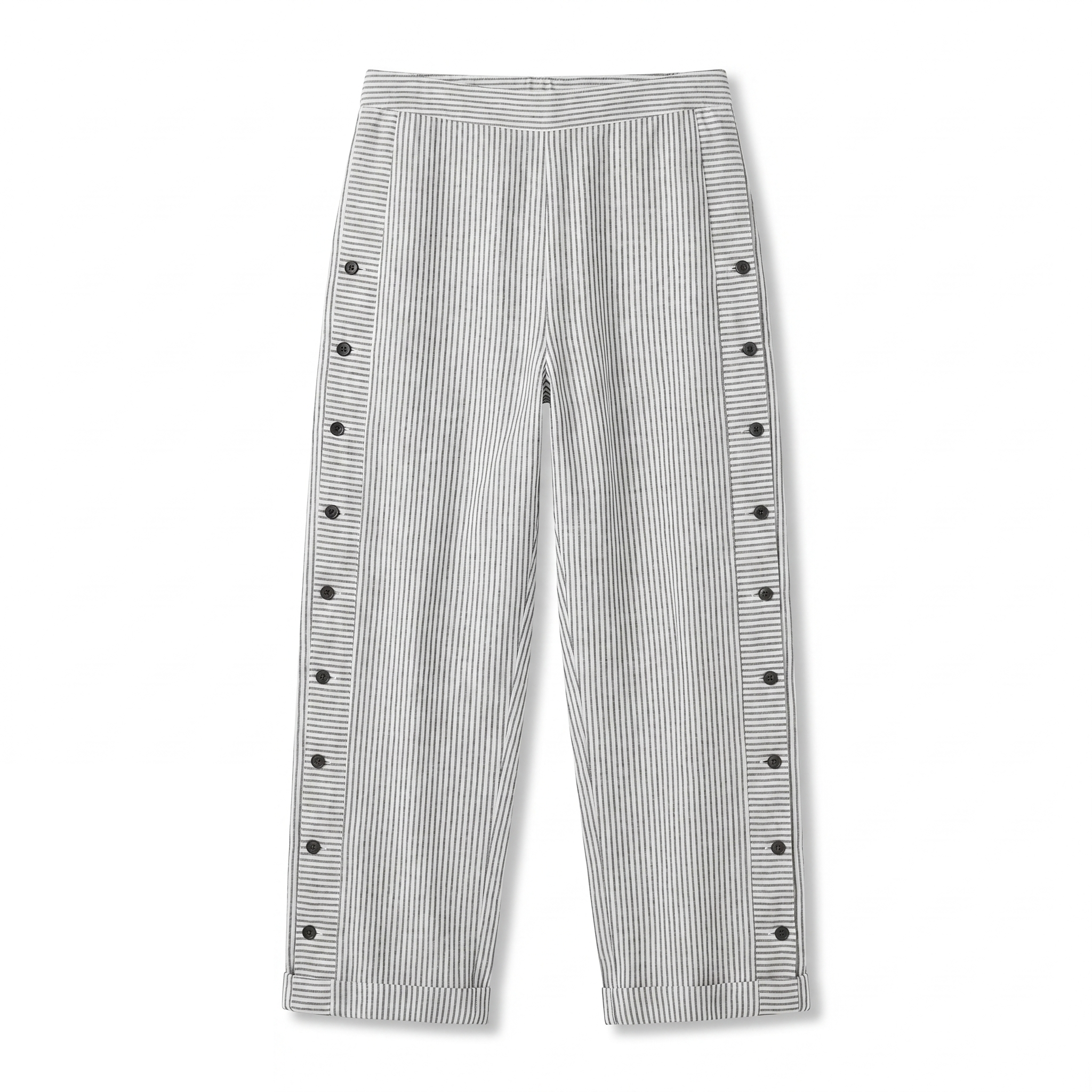 Sophia – Striped Lightweight Trousers - Image 8