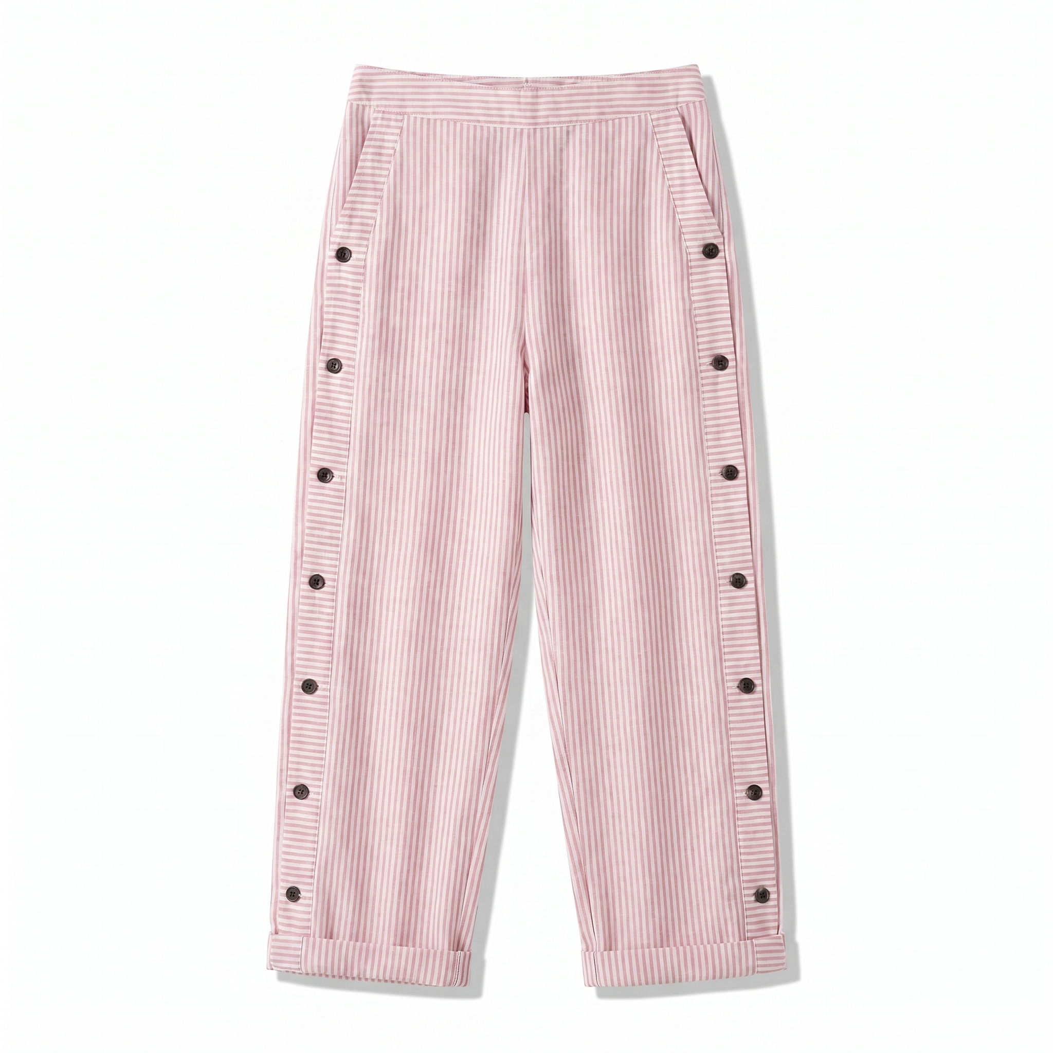 Sophia – Striped Lightweight Trousers - Image 7