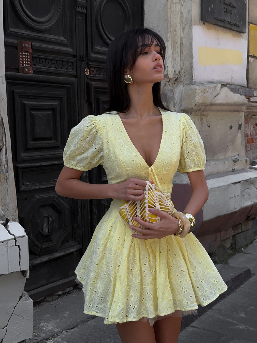 Ingrid – Embroidered Summer Dress - Image 1