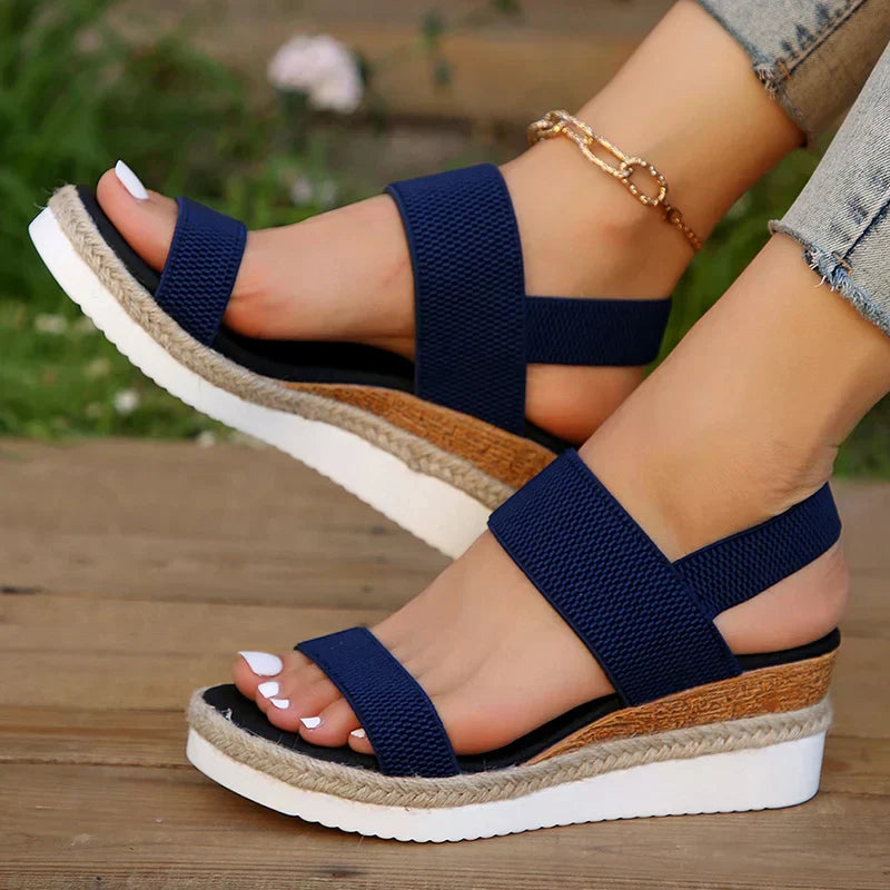 Luna – Women Casual Wedge Sandals - Image 6